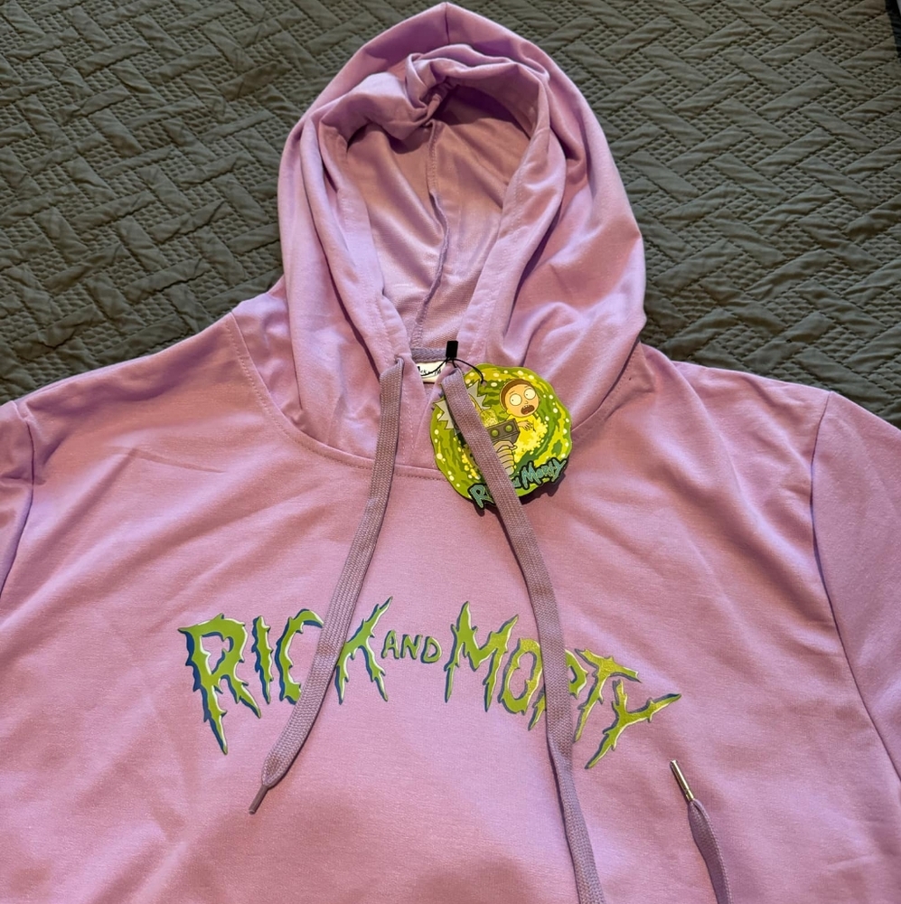 Customized Rick and Morty hoodie